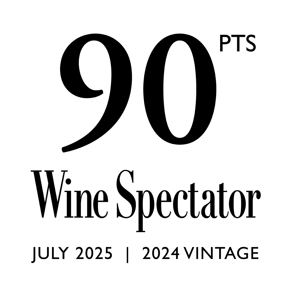 Wine Spectator Award - 90pts
